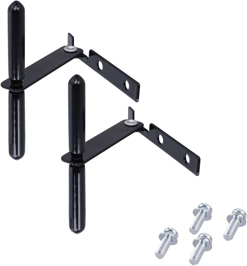 Qagea RV Refrigerator Door Latch, Fridge Travel Lock Fits 1-3/16" Hole Spacing （2 Pcs） - Image 1